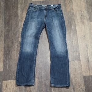 Reclaim Men's Size 34x34 Regular Straight Leg Faded Look